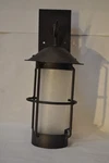 Sconce Light Fixture, Wall Mount, Metal, Indoor, Outdoor, Black, Hardwire. Fixed Price $285.00.