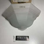 Murray Miranda Feiss Light Wall Sconce WB1100 Matte Glass Shade Fixture. Fixed Price $29.99.