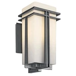 Kichler 49202 Tremillo Light 17" Tall Outdoor Wall Sconce - Black. Fixed Price $174.99.