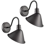 Diryzon Gooseneck Wall Sconces Barn Light For Kitchen Sink Patio Porch Set Of 2. Fixed Price $122.44.