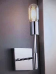 Jonathan Y Turing 11.7 In. 1-LIGHT Chrome Metal Led Wall Sconce. Fixed Price $23.70.