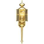 Volume Lighting V9110 Brass Single 27"H Outdoor Wall Sconce. Fixed Price $104.40.