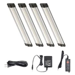 Lightkiwi Dimmable Led Under Cabinet Lighting 4 Panel Kit, 6 Inches Each, War.... Fixed Price $81.08.