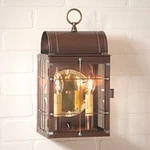 Sophisticated 2 Lights Toll House Wall Outdoor Lantern Antique Copper Finish. Fixed Price $359.95.
