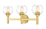 Z-lite 7502-3V Sutton Light 24"W Vanity Gold. Fixed Price $182.00.