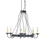 Hampton Bay Glasgow 6-LIGHT 72 In. Hanging Burnt Sienna Island Chandelier 886563. Fixed Price $299.65.