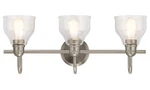 Kichler 45973 Nickel Avery 3-LIGHT 24"W Bathroom Vanity. Fixed Price $135.00.
