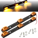 15" 3 Lights 9 Led Identification Bar - Clearance 2 Pcs Amber. Fixed Price $20.88.