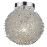 Acclaim Lighting BW6021 Celestial 8"W Semi-flush Ceiling Fixture Nickel. Fixed Price $112.00.