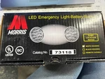Morris Led Emergecny Light-battery Backup # 73118. Fixed Price $14.25.
