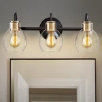 Black Gold Vanity Light, 3 Bathroom Fixtures, Modern Van.... Fixed Price $213.08.