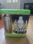 Hampton Forge Home Celebrity 7PC Satin Bar Set Stainless Steel Nib 129G007W. Fixed Price $30.00.