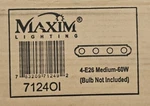 Maxim Essentials 24" Wide Vanity Strip (7124OI). Fixed Price $5.00.
