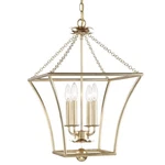 Crystorama Broche 4 Light Lantern, Antique Gold 516-GA. Fixed Price $498.00.