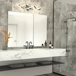 Artika Van-swr Swirl Vanity Light Bar Silver. Fixed Price $69.95.