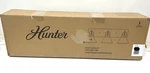Hunter Carrington Isle 27.25IN. 3LIGHT Luxe Gold Vanity Cased White Glass. Fixed Price $179.99.