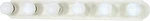 36" Light Racetrack Vanity Strip Textured White Finish SATCO-60-314. Fixed Price $61.99.