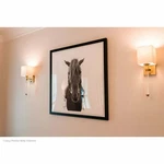 ( Pair X2) New Regina Andrew Detroit 15-1010NB Cystal Wall Sconce / Quantity. Fixed Price $400.00.
