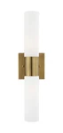 Livex Lighting 10102 Brass Aero 2-LIGHT 5"W Bath Bar. Fixed Price $128.22.