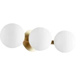 Quorum 539-3-80 Contemporary Modern Three Light Bathroom Vanity Faucet Brass. Fixed Price $115.00.