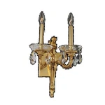 Allegri Marseille Light Wall Bracket, Antique Brass 020422-003-FR001. Fixed Price $779.00.