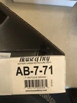 House Of Troy AB-7-71 Battery Operated Picture Light.. Fixed Price $36.00.