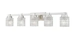 Z-lite 6101-5V Jacqueline Light 40"W Vanity Nickel. Fixed Price $290.00.