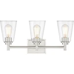 Designers Fountain 95703-SP Westin Bathroom Vanity Light Satin Platinum. Fixed Price $109.13.