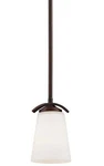 Minka Lavery 4961-284 Bronze 1-LIGHT 7.5"H Indoor Mini Pendant. Fixed Price $104.00.