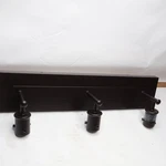 Hampton Bay Regan 3-LIGHT Bathroom Vanity Espresso Bronze 21" No Shades. Fixed Price $44.99.