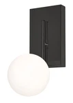 Afx METS0512L30D1 Metropolitan 12" Tall Led Bathroom Sconce - Black. Fixed Price $140.00.