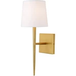 Jvi Designs 443-10 Marcus Light 7 Inch Satin Brass Wall Sconce. Fixed Price $166.32.