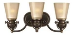 Hinkley 5673 Ob Mayflower 3-LIGHT Vanity Bronze 19.5" Wide Brass New!. Fixed Price $115.00.