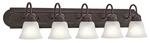 Kichler 5339S Bronze 5-LIGHT 36"W Bathroom Vanity. Fixed Price $119.97.