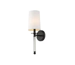 Z-lite 808-1S-MB Mila 20" Tall Wall Sconce Matte Black. Fixed Price $85.49.