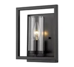 Golden Lighting Marco 1-LIGHT Matte Black Wall Sconce. Fixed Price $51.99.