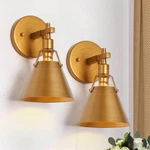 Lnc 3-LIGHT Brushed Nickel Vanity Industrial Wall Sconces Open Cage. Fixed Price $31.99.