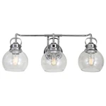 Jonathan Lighting JYL7405 Shirley 3 24"W Bathroom Vanity - Chrome. Fixed Price $99.52.