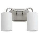 Quorum International 5307-2 Rutherford Light 13"W Vanity Nickel. Fixed Price $116.00.
