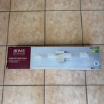 Home Decorators Collection Vicino 100-WATT Matte Nickel Integrated Led Bath Ligh. Fixed Price $71.99.