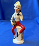 Vintage Porcelain Girl Phone Pencil Holder Made Japan Cmi Chadwick Lufthansa. Fixed Price $31.99.