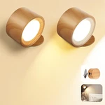 Led Wall Mounted Lamps, Battery Operated Rechargeable Lights, 3CCT & Dimmab. Fixed Price $19.00.