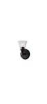 New Hampton Bay Marsden 5.5 In. 1-LIGHT Matte Black Transitional Wall Sconce. Fixed Price $25.00.