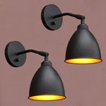 Yosoan Vintage Wall Sconce Bookcase Light, 2-PACK Dimmable Style 4, Black. Fixed Price $119.34.