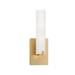 George Kovacs Tube Light 13" Tall Honey Gold Bathroom Sconce P5040-248. Fixed Price $80.00.