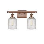 Innovations Lighting 516-2W-10-15-BRIDAL Veil-bathroom Vanity Copper. Fixed Price $305.80.