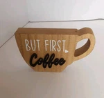 New "but First Coffee" Bar Wood Sign Table Decor. Fixed Price $5.99.