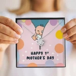 First-time Mom Necklace, Personalized Gift For Mum-to-be. Fixed Price $39.99.