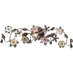 Atlas Lighting & Home WL11577-BZ Cristallo Fiore Vanity Wall. Fixed Price $298.00.