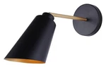 Canarm Rame 1-LIGHT Bathroom Vanity Finish Modern Wall Sconce Black/gold. Fixed Price $28.95.